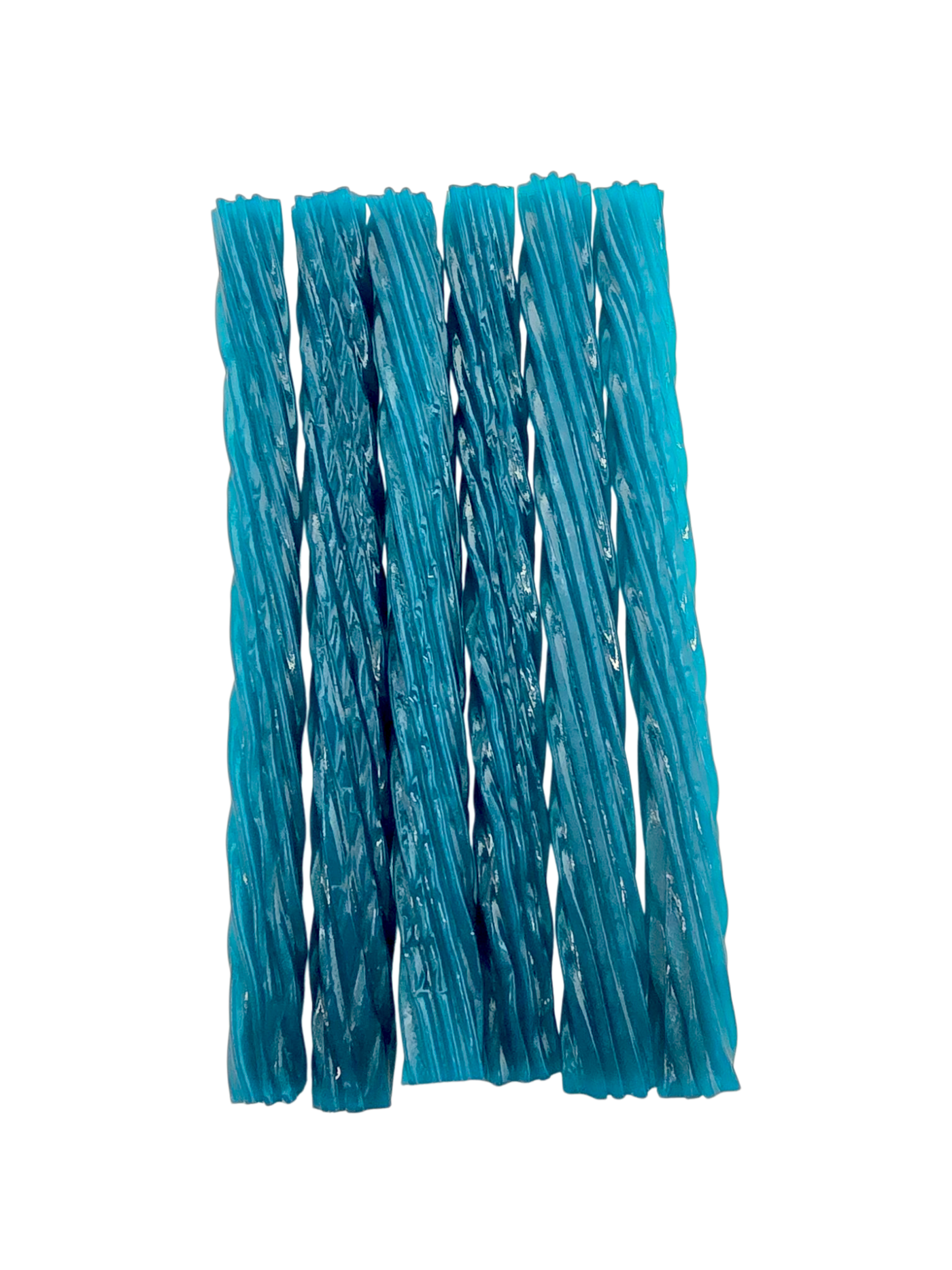 Blue raspberry flavored licorice from The Licorice Guy.