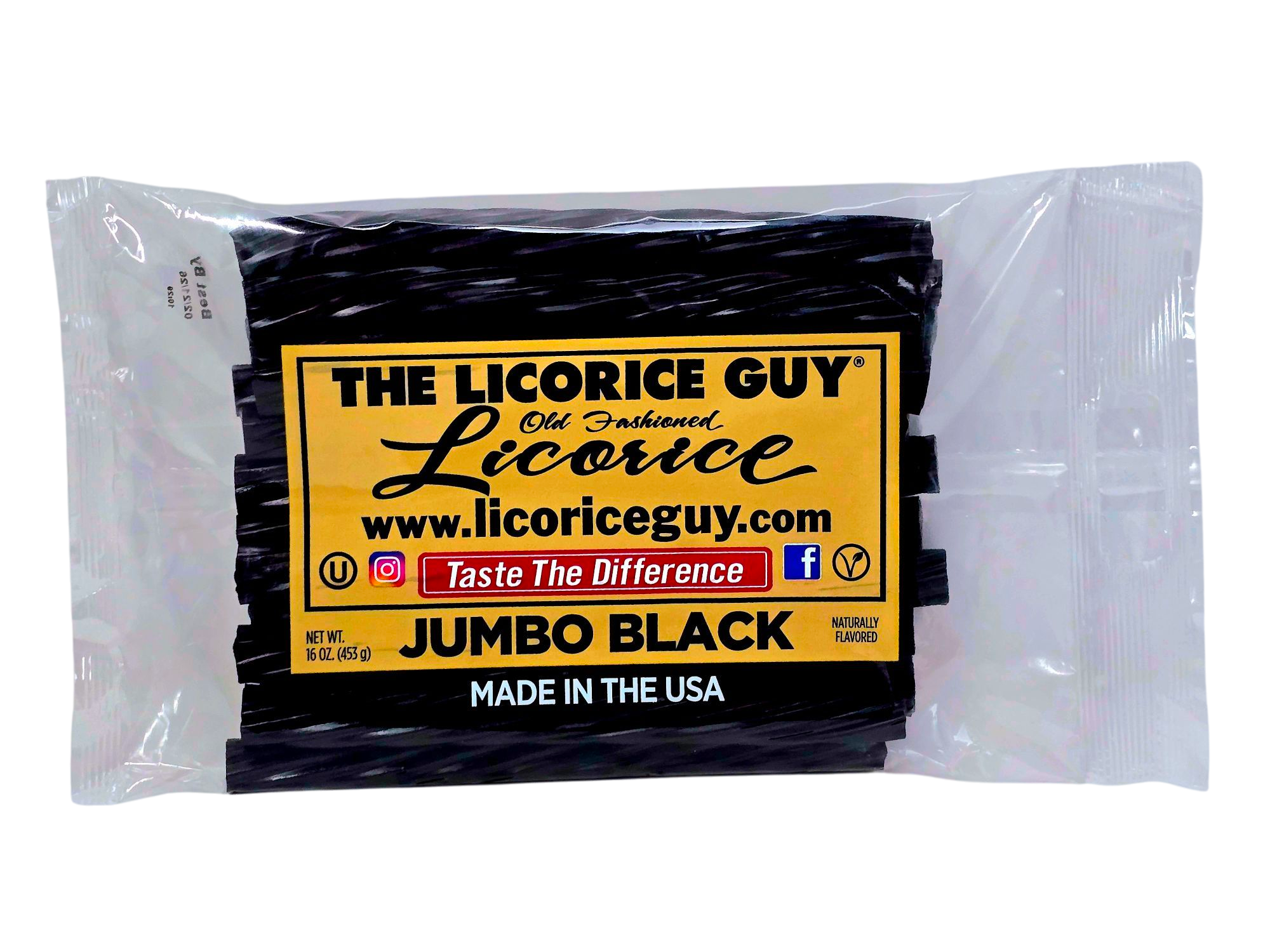 Traditional Black Old-Fashioned Licorice (3 Pack)