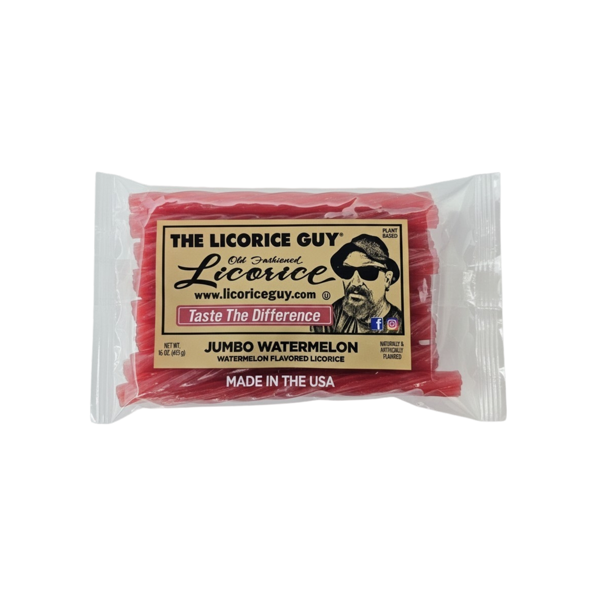 Watermelon Old-Fashioned Licorice (3 Pack)