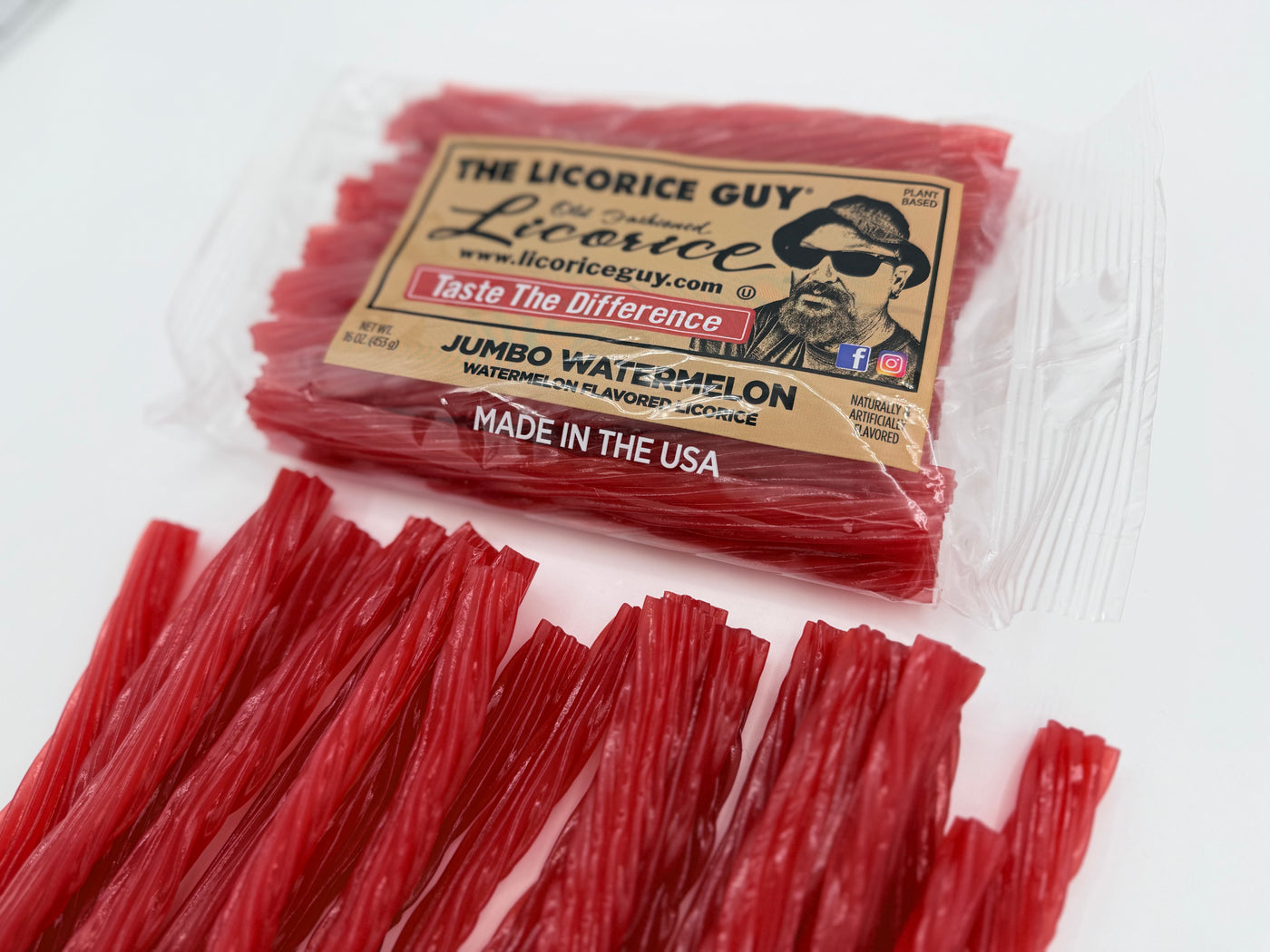 Watermelon Old-Fashioned Licorice (3 Pack)