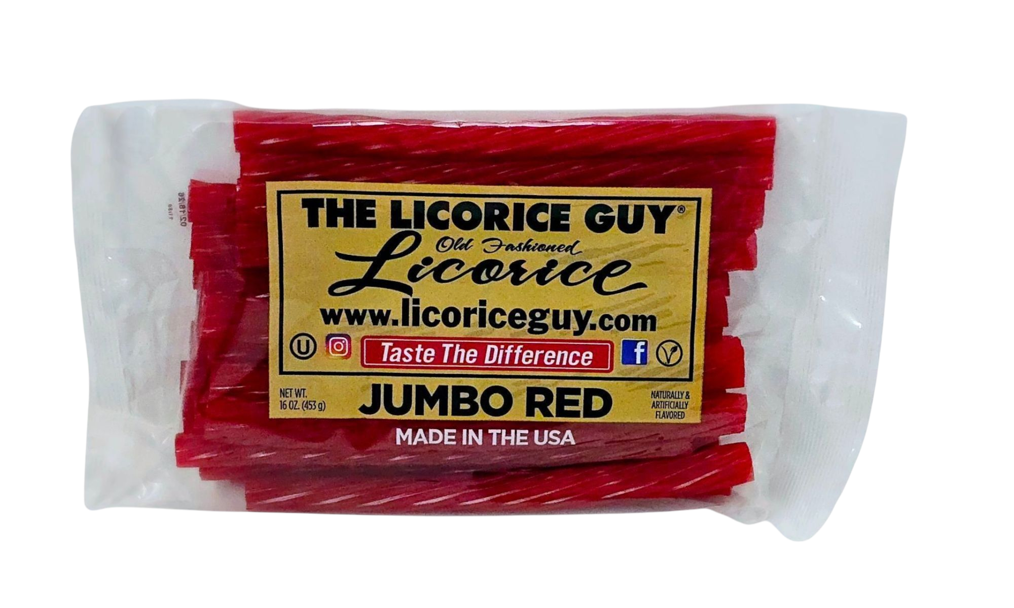 Traditional Red Old-Fashioned Licorice (3 Pack)