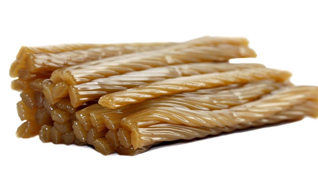 Root beer flavor licorice from The Licorice Guy. 