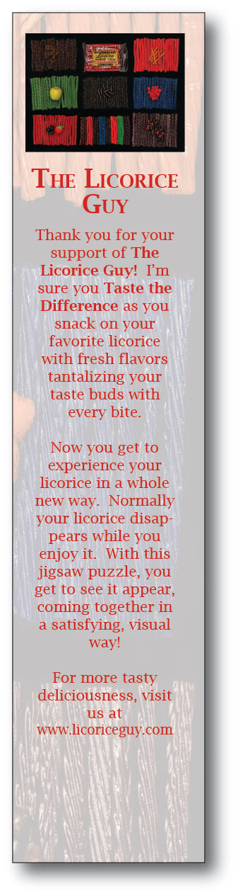 Pick 3 Pack with The Licorice Guy Puzzle