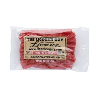 Watermelon flavored licorice from The Licorice Guy. 