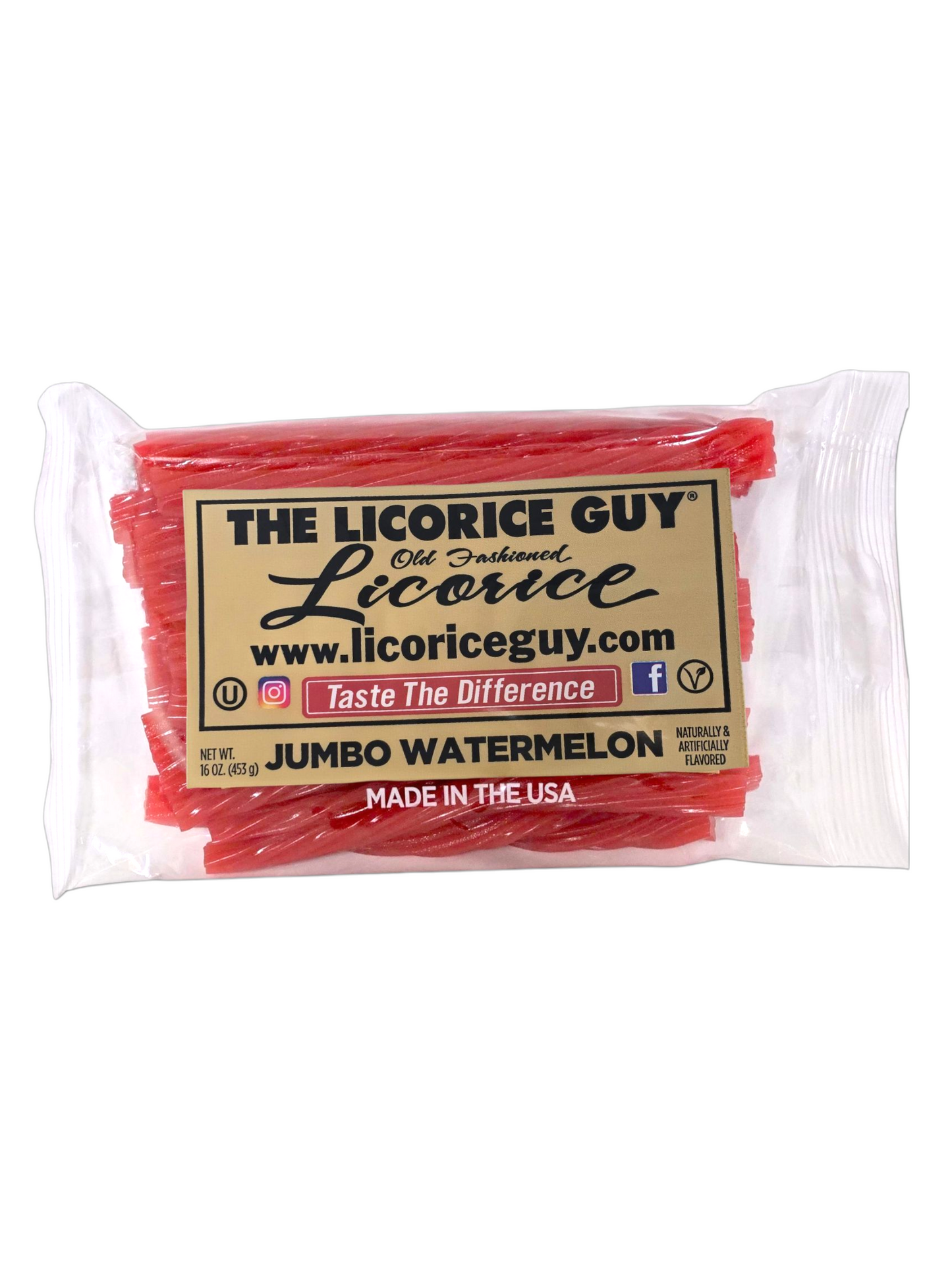 Watermelon Old-Fashioned Licorice (3 Pack)